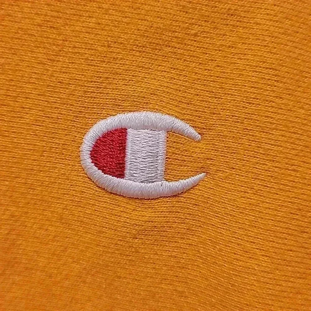 Champion Reverse Weave Vintage Yellow Hoodie Size Small - Picture 3 of 9
